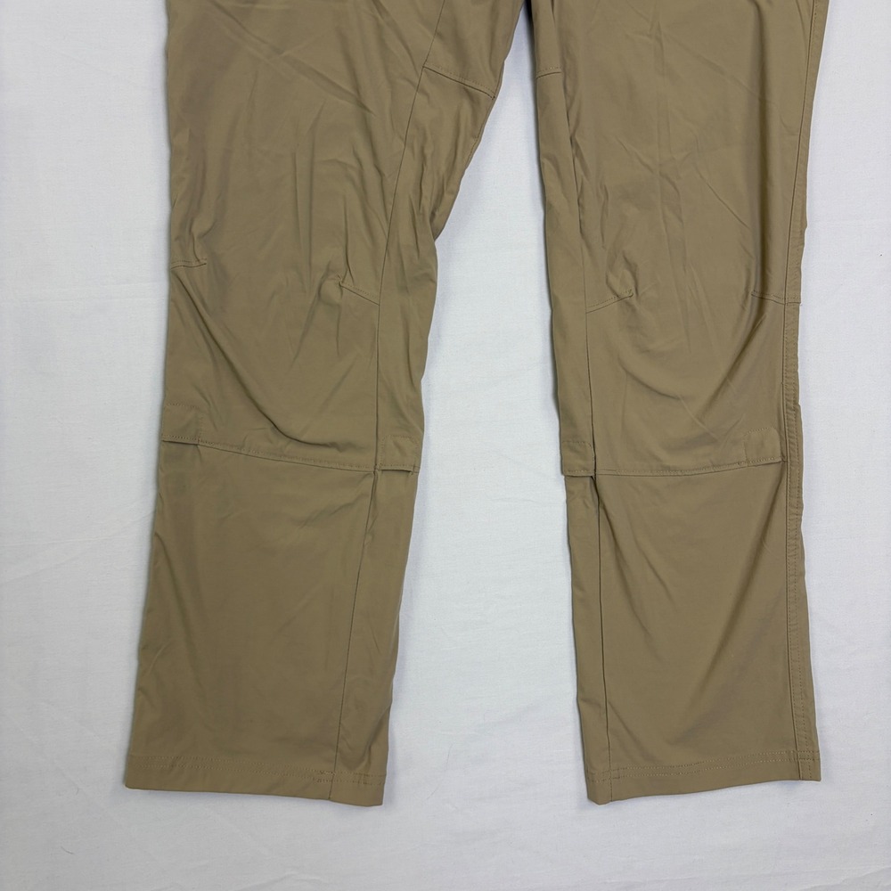 Columbia Saturday Trail II Stretch Hiking Pants Tan Khaki Womens 14 Gorp - Picture 9 of 11